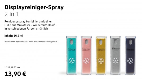 Displayreiniger-Spray 2 in 1