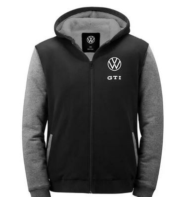 Volkswagen GTI Kapuzen-Jacke schwarz Größe S + XXL/3XL