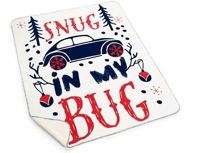 Decke "Snug in my bug"