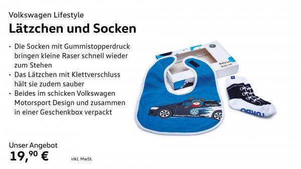 Lätzchen und Socken